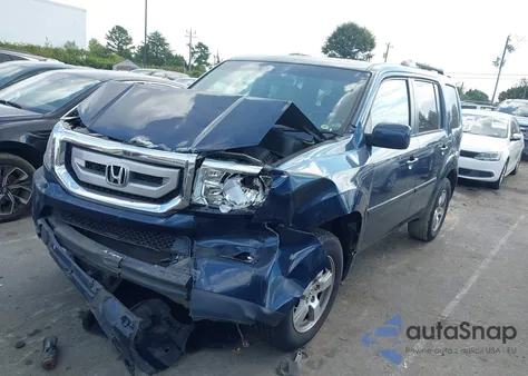 2011 Honda Pilot Ex-L из США, поврежденный, VIN 5FNYF3H56BB013214
